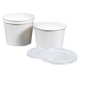 12oz Hot/Cold Container Combo Pack Fd Cont Combo w/PP Lid