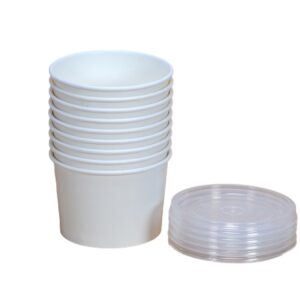 16Soz Hot/Cold Container Combo Pack Fd Combo w/Paper Lid