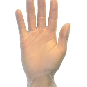 Powder Free Clear Vinyl Gloves Small