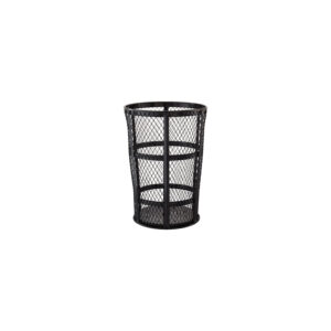 Street Basket - 45 Gallon Black