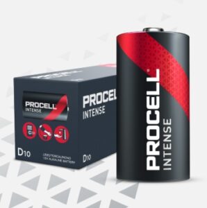 Intense Alkaline Batteries D, 1.5V