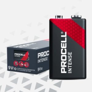 Intense Alkaline Batteries 9V