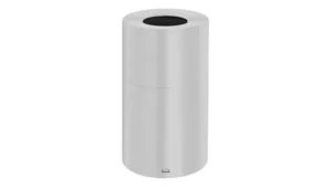 Atrium Open Top 35 Gallon Satin Aluminum