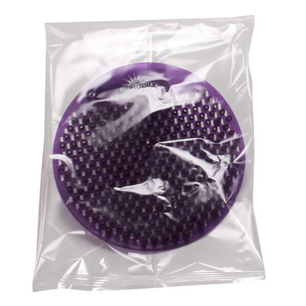 Splash Free Purple Urinal Screen  Round Vineyard Scent