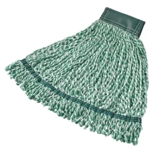 Web Foot Microfiber String Wet Mop Green 5" Headband