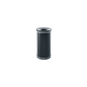 Enhance Round Garbage Can 33 Gal Pearl Gray
