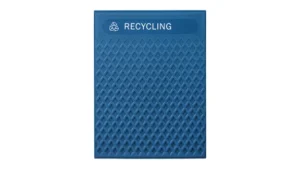 Mixed Recycling Panels (4) Medium Blue