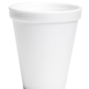 6C6W Cup Vio 6 oz , White