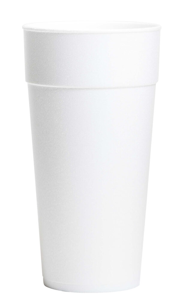 24C18 Cup Vio 24 oz , White