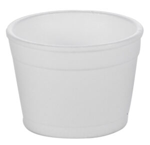 F4 Hot/Cold Food Container Vio 4 oz , White