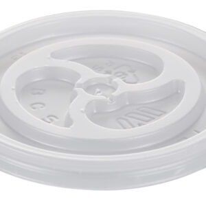 FL4V Lid Vented Vio 4 oz , Translucent