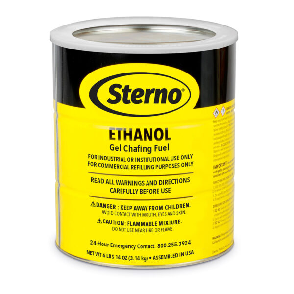 Ethanol Gel Chafing Fuel Full Pallet Of 3x1 Gallon Cases