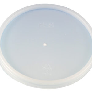 FL8V Lid Vented Vio 8 - 16 oz , Translucent