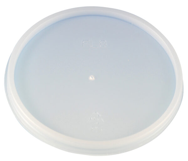 FL8V Lid Vented Vio 8 - 16 oz , Translucent