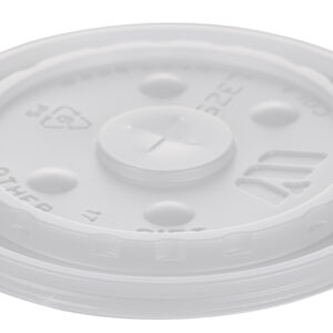 L32S Lid Straw Slotted Vio 32 - 44 oz , Translucent