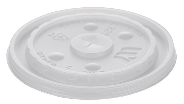 L32S Lid Straw Slotted Vio 32 - 44 oz , Translucent