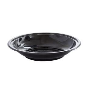 24 oz Salad Entree Base Bowl Black