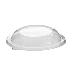 9" OPS Salad Entree Dome Lid 24 oz Clear