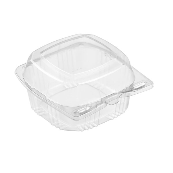 Atrium 6" Hinged Clamshell Clear Small OPS