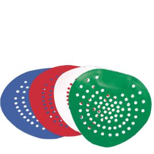 Vinyl Urinal Screen, Bubblegum 10 x 8.5 x 6.5 Blue