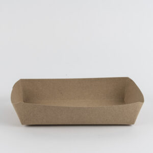 Cali Tray Kraft 8.5" x 5.5" x 2", Plain