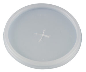 L8S Lid w/ Slot Vio Transparent , For 8-10 oz