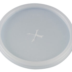 L8S Lid w/ Slot Vio Transparent , For 8-10 oz
