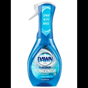 Dawn Prof Fresh Liquid Dish Soap 16 oz, 6 Spray Bottles , Powerwash