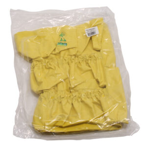 Caddy Bag For Waste Receptacle Yellow Fits 32 & 44 , Vinyl Coating