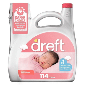 Dreft Newborn Baby Liquid Detergent 150 oz 114 Loads