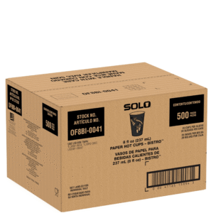 Perfect Pak Paper Hot Cup SSP 8 oz , Bistro