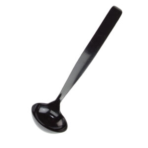 CaterLine Serving Utensil - Ladle 1.25 fl oz , Black , Polystyrene #6