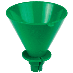 Vented Funnel 8 oz Green