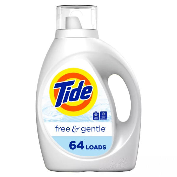 Tide Liquid Laundry Detergent 84 oz. Unscented, Free & Gentle