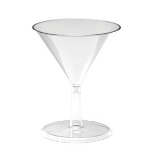 Martini Cup 2 oz. Clear, Poly #6