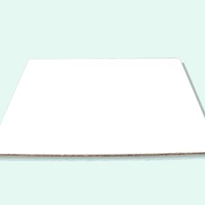 19" x 14" Wax Cake Pad - C Flute White