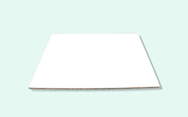 19" x 14" Wax Cake Pad - C Flute White