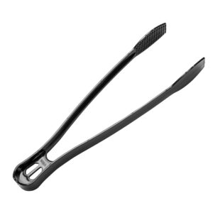 CaterLine Serving Tongs Black 9" , Individually Wrapped