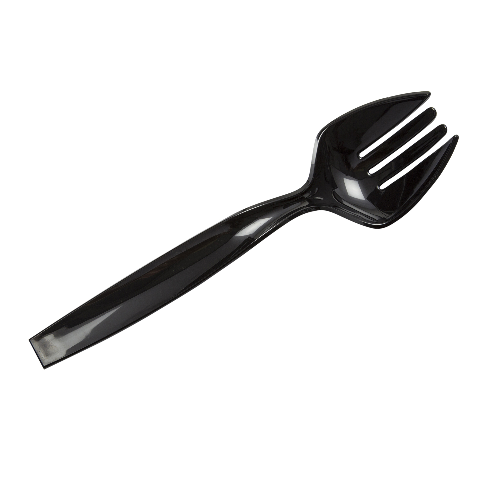 EcoSense Serving Fork Black 9" PP