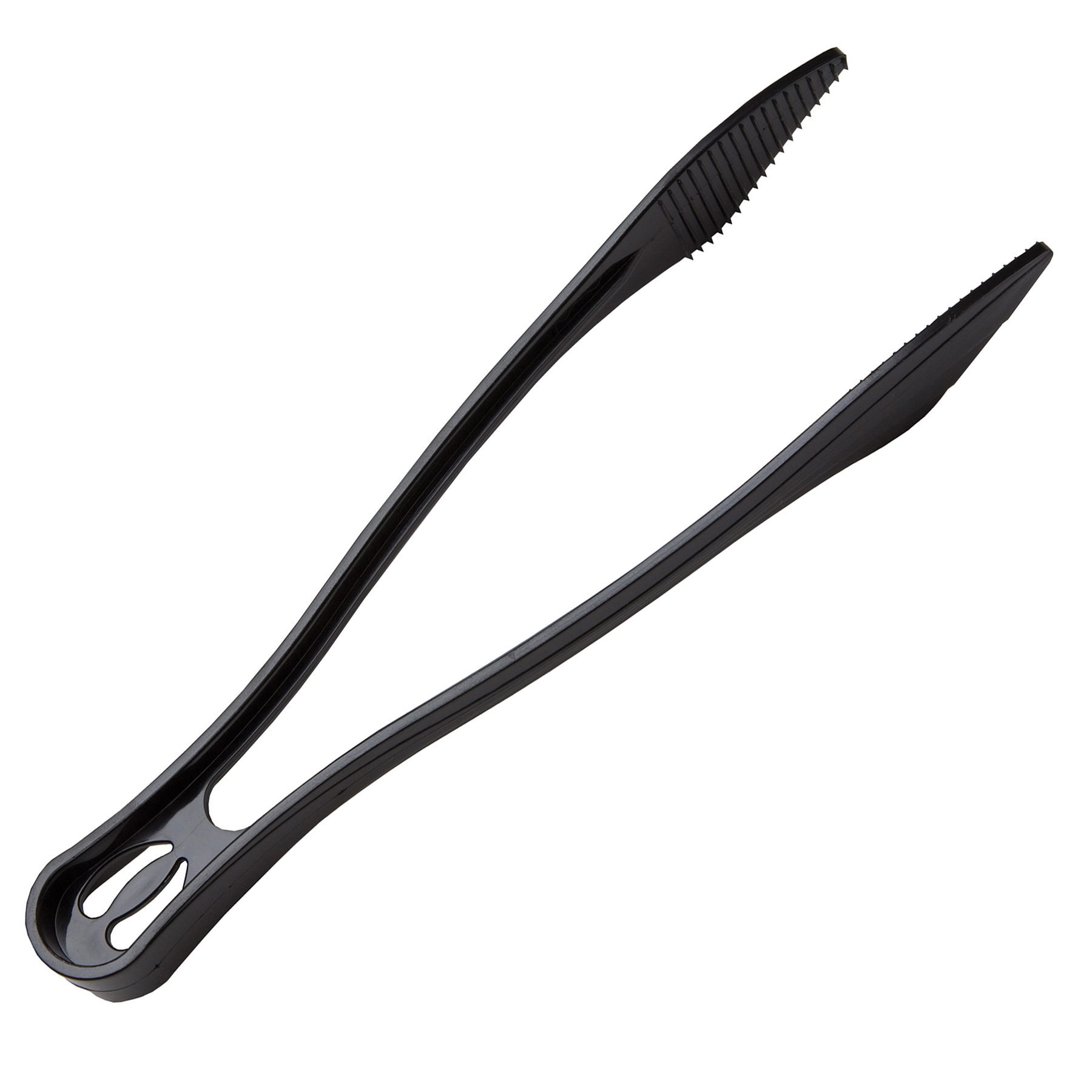 EcoSense Small Serving Tong Black 6.5" Polypropylene