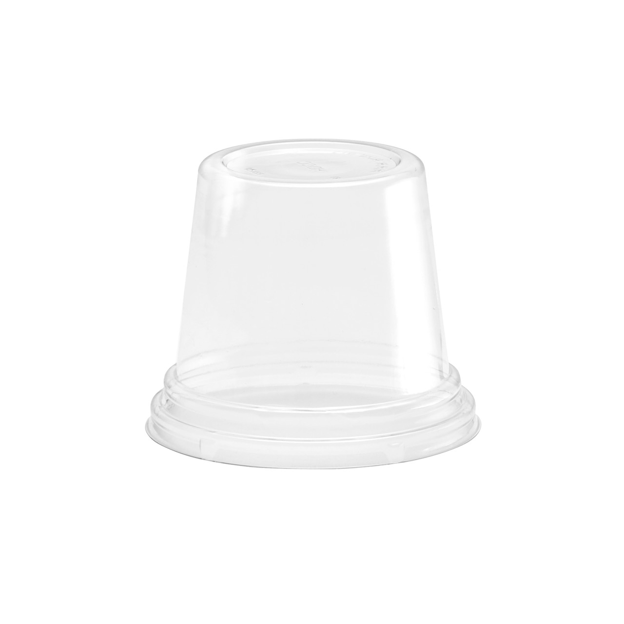 High Dome Lid Clear, PET