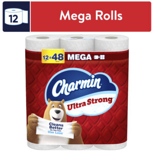 Charmin Ultra Strong Bath Tissue White, 2-Ply, Mega 220 Sheets