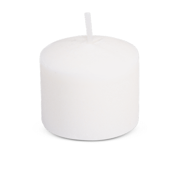 LeoLight 10 Hour Votive Candles White , 1.47" x 1.22"