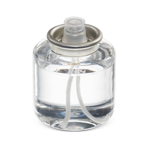 LeoLight 25 Hour LiquidLight Clear Oil Candles , Round Bottom