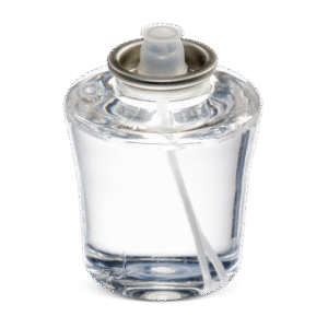 LeoLight 40 Hour LiquidLight Clear Oil Candles , Round Bottom