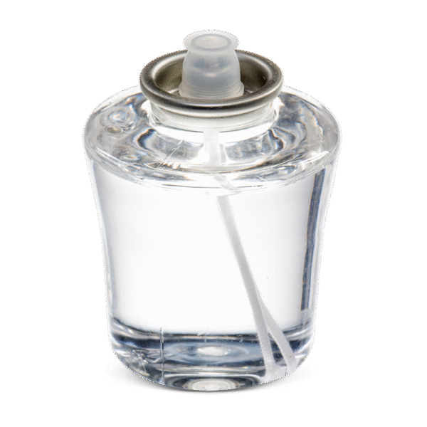 LeoLight 40 Hour LiquidLight Clear Oil Candles , Round Bottom