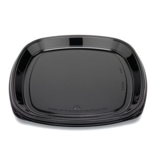 ST16T Fresh n Clear Catering Tray 16" Black 16.38" x 16.38" x 1.28"