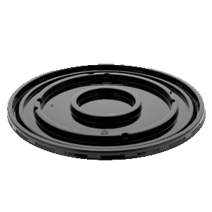 9.88" Base Black PET For 8" Cake