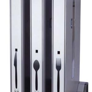 Cutlerease Starter Kit Box PS Fork/Knife/SP, Holds 120 Piece