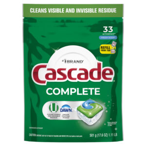Cascade Action Pacs 33 Count Complete Fresh Scent